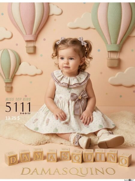 Damasquino Kids Wholesale clothes- Baby Dresses ملابس البنات تركية بالجملة