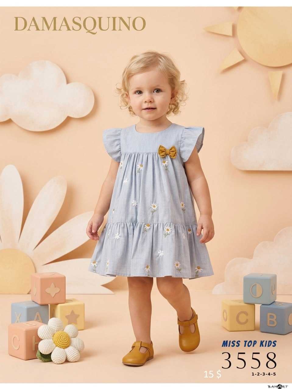 Damasquino Kids- Baby Dresses