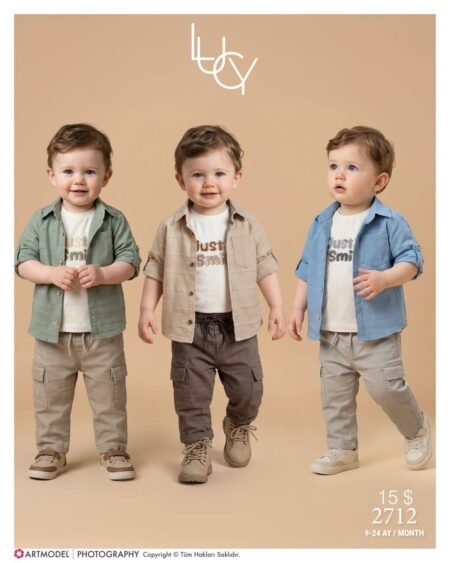 Lucy kids - Turkey Clothing Wholesale  اطقم العيد الاطفال التركية بالجملة